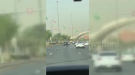 Saudi Arabia: Saudi Arabia Welcomes Trump with Streets Lined in American Flags