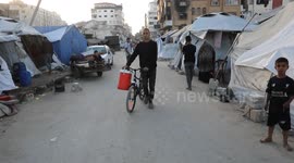 Gazans call for end of warfare following Israeli-American hostage release