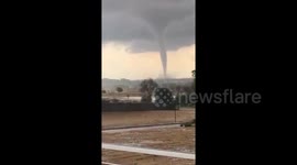 DUPLICATE Massive tornado touches down near Johannesburg
