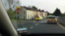 Car crashes into a house