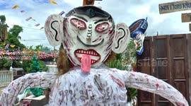 Ghost festival ends in Thailand