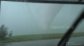 July 31, 2016 - 3 Tornadoes between Melville & Yorkton Sk. Canada