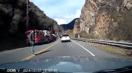 Topanga Boulder Accident