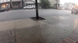 20160801 - Flood Advisory - Heavy rain - Northumberland County, Pa. USA