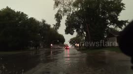 Driving Through Flash Flooding