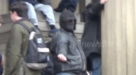 Liverpool Anti Immigration Demo,St Georges Hall Liverpool