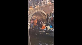 King’s Day in Amsterdam brings out boats, beats, and orange costumes