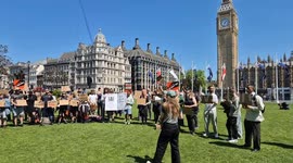 Over 150 Charities Rally in Parliament Square to End Youth Homelessness