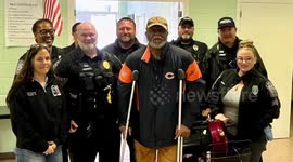 Hopewell, Virginia Police Surprise Beloved Community Member With New Scooter