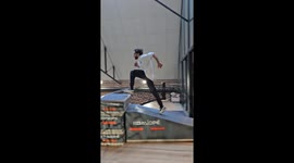 Man Hits Head Performing Jump Stunt