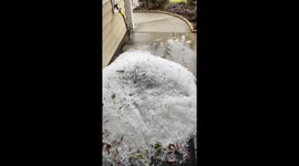 Flooding and Hail Storm