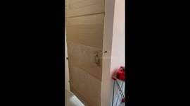 Is This Cardboard Door Up to Code?