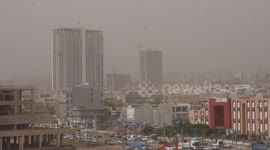 Iraq: Sandstorm sweeps Iraq's Sulaymaniyah, disrupts daily life