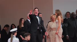 Quentin Tarantino at 2025 Cannes Film Festival on May 13