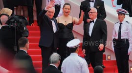 Robert De Niro and Tiffany Chen at 2025 Cannes Film Festival