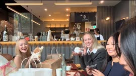 Friend surprises with hidden ultrasound in Galentine's gift