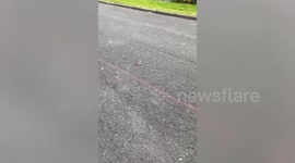 Taxi driver forced to pay £3k to rectify illegal red road marking outside his house