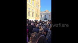 Vatican City: Pope Leo XIV Meets With Journalists