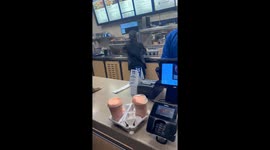 Man Accosts Fast Food Employee