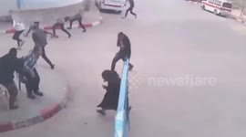 Palestine: CCTV footage shows Israeli airstrike near Gaza-European Hospital