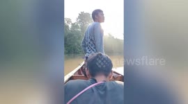 Fisherman feared to have been killed by crocodile in Indonesia