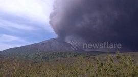 Japan: Sakurajima Volcano Erupts, Ashfall Warning Issued