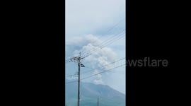 Japan: Sakurajima Volcano Erupts, Ashfall Warning Issued 3