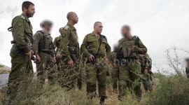 IDF Chief of Staff Zamir at the site of the Samaria attack