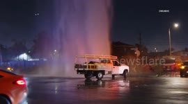 US, Los Angeles: Vermont Slauson Physical Rescue With Possible Shooting