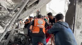 Nearly 100 Palestinians killed in Israeli strikes on homes, tents across Gaza