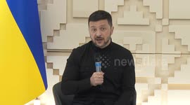 Türkiye: Zelenskyy addresses media at Ukraine’s Ankara embassy