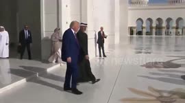UAE: US President Trump visits Sheikh Zayed Grand Mosque in UAE