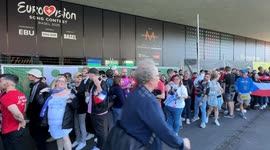 Switzerland: Swiss police prevent activists carrying Palestinian flags from entering Eurovision venue in Basel