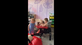 Sphynxes Steal Food From Son