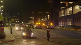 US, Los Angeles: Woodland Hills Suspects at Large After Robbery Pursuit in a Kaiser Hospital Parking Structure