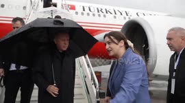 Albania: Turkish president arrives in Albania to attend European summit