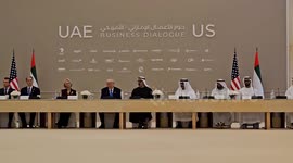 UAE: US-UAE business dialogue launches in Abu Dhabi with US President Trump in attendance (2)