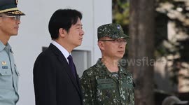 Taiwan: Taiwanese leader meets army engineers, anti-submarine helicopter crew