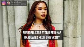 Storm Reid graduates from university