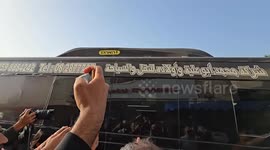 Israel releases ten Palestinian prisoners in Gaza