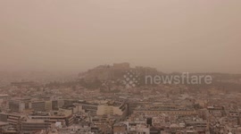 Greece: Sahara dust clouds Greek cities, including capital Athens