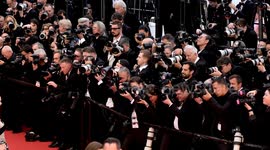France: SLOW-MOTION: Natalie Portman walks the red carpet at Cannes for Eddington premiere