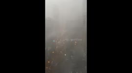Storm batters Chicago causing disruptions to Beyonce concert