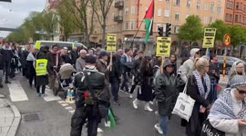 Sweden: Hundreds take to streets in Stockholm to mark 77th anniversary of Nakba