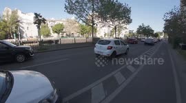 Traffic Taking Over the Bike Lane