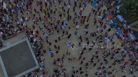 Israel: DRONE – Thousands in Israel rally to demand Gaza ceasefire, hostage return