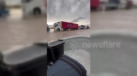 Argentina: Flooding on Route 9 between Rosario and Buenos Aires 2