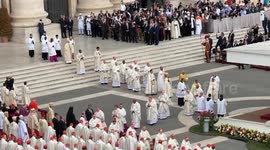 Vatican City: Pope Leo XIV officially begins his Papal duties with inauguration ceremony at Vatican