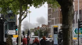 Major fire hits Ilford in East London