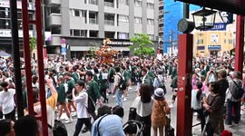 Japan: Tokyo celebrates Sanja Matsuri festival with colorful procession